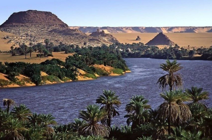 Ounianga Lakes, Borkou Region, Chad